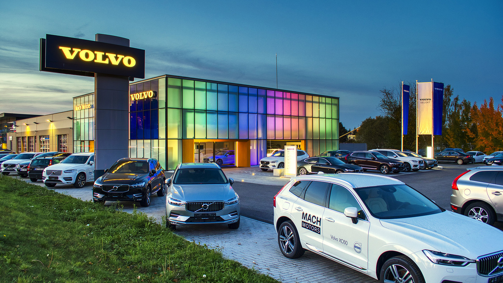 Volvo showroom