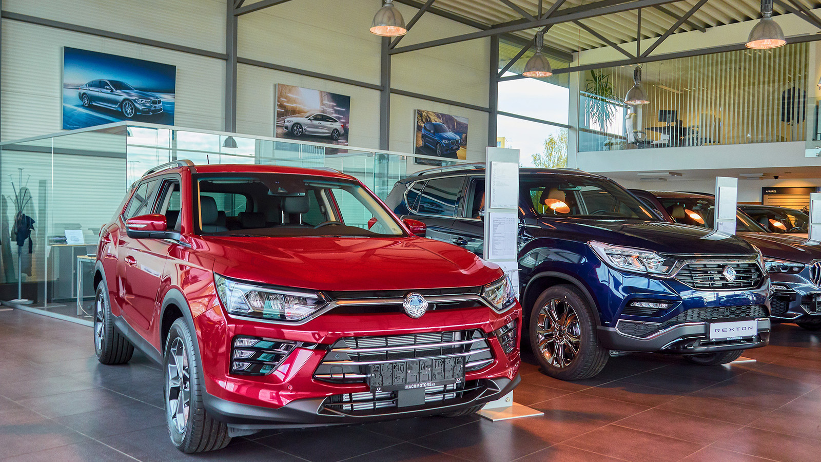 SsangYong showroom