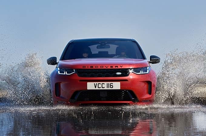 DISCOVERY SPORT ve vodě