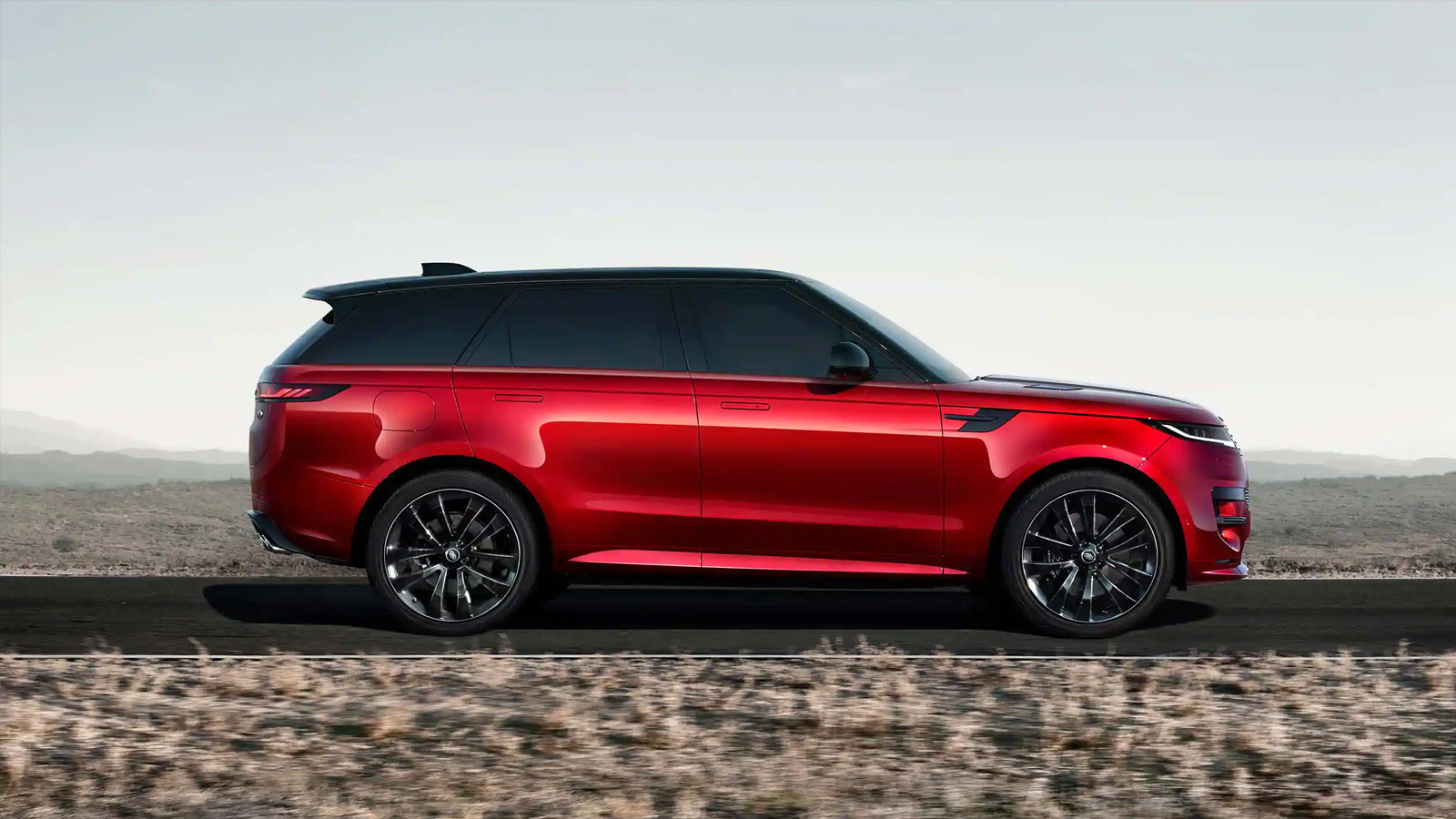 RANGE ROVER SPORT na silnici