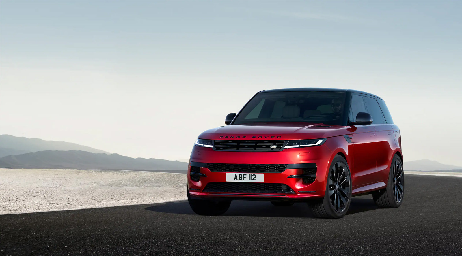 RANGE ROVER SPORT na silnici